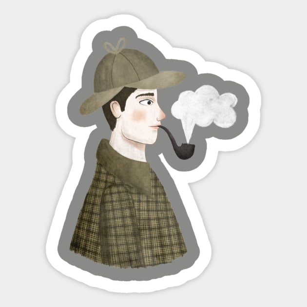 Sherlock Sticker by annyamarttinen